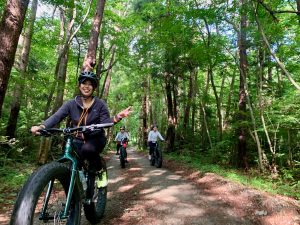 Forest Gravel Fatbike Ride in Nasu