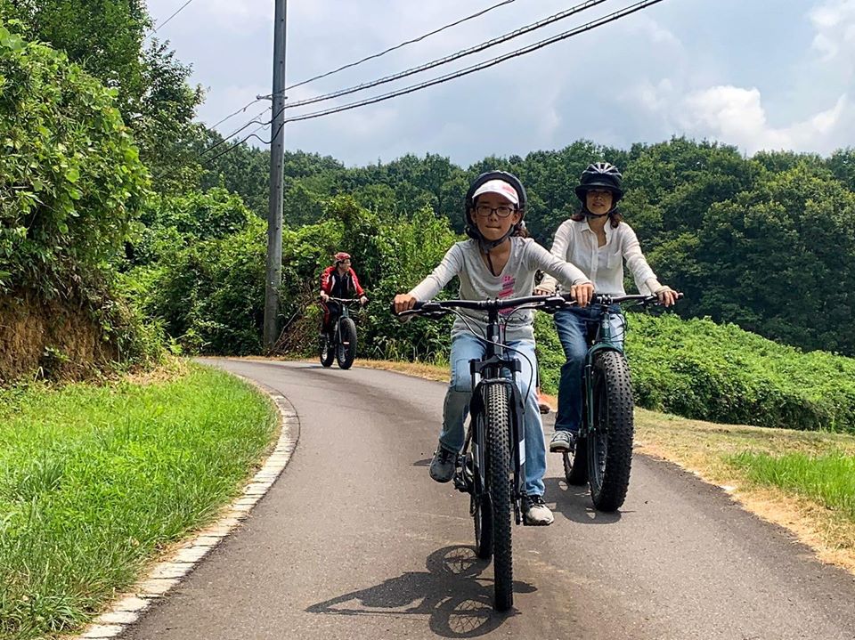 Fat bike adventure with your family @Nasu!