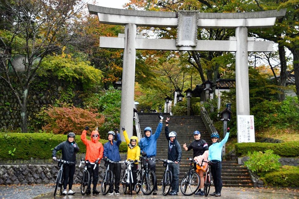 The stage 3 of Nasu-Aizu Autumn Bike Tour