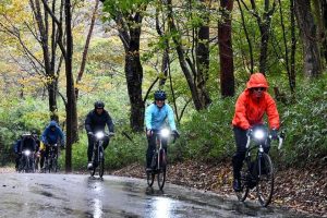 The stage 3 of Nasu-Aizu Autumn Bike Tour