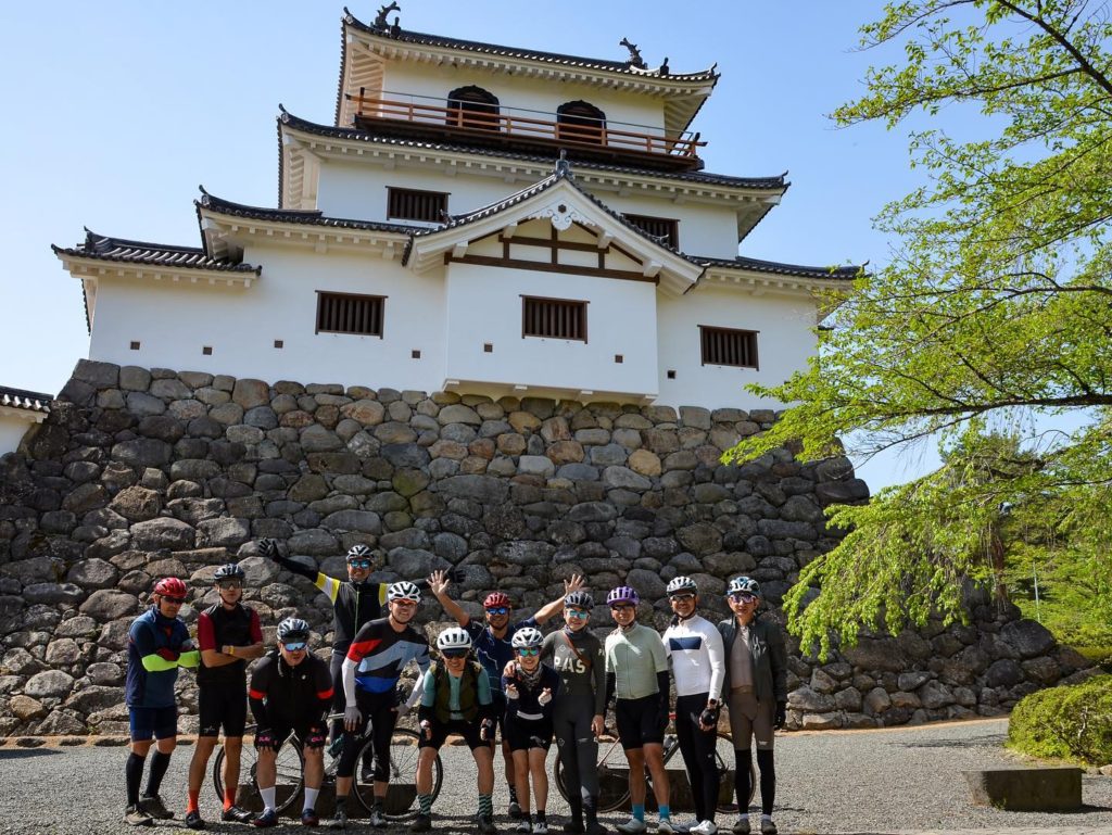 Cycle along the  Sakura avenues and visited Samurai Town！“Nasu – Sendai Sakura & Onsen Tour” stage 5