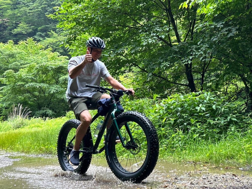 Available to international tourists , Forest Gravel Ride in Nasu！