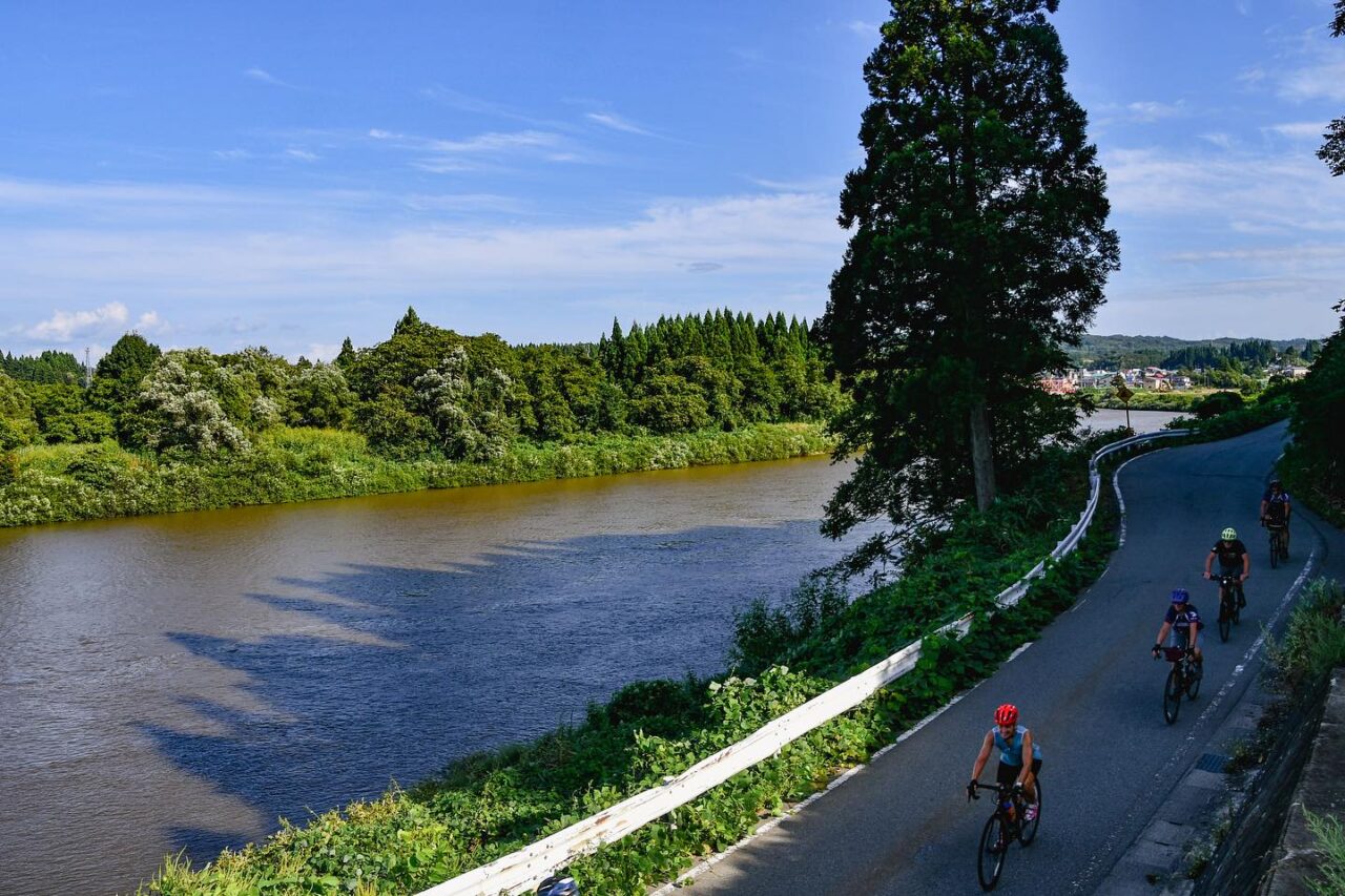 Ride through beautiful countryside rice fields and buckwheat fields！”TRANS-TOHOKU Bike Tour” stage 4