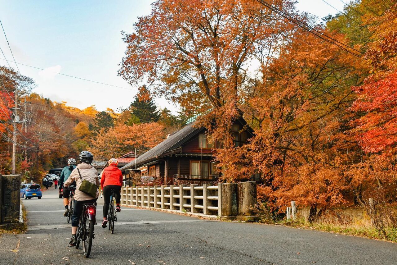 Climb Nikko Irohazaka where the autumn leaves change color！“Foodies bike tour Nasu-Nikko” stage 4