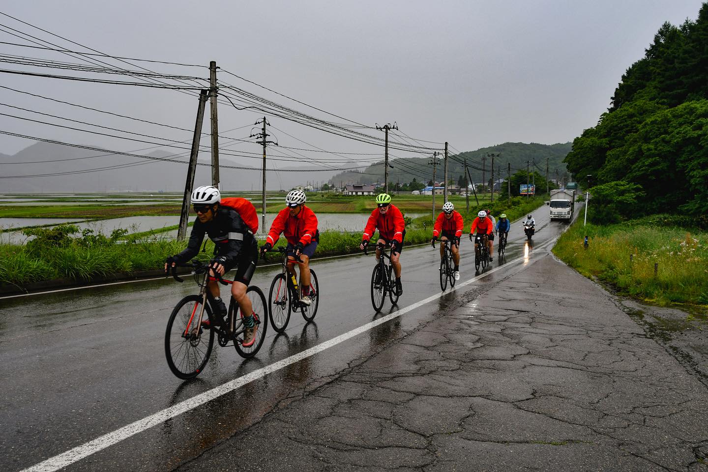 This year’s first TRANS-TOHOKU Bike Tour has started!
