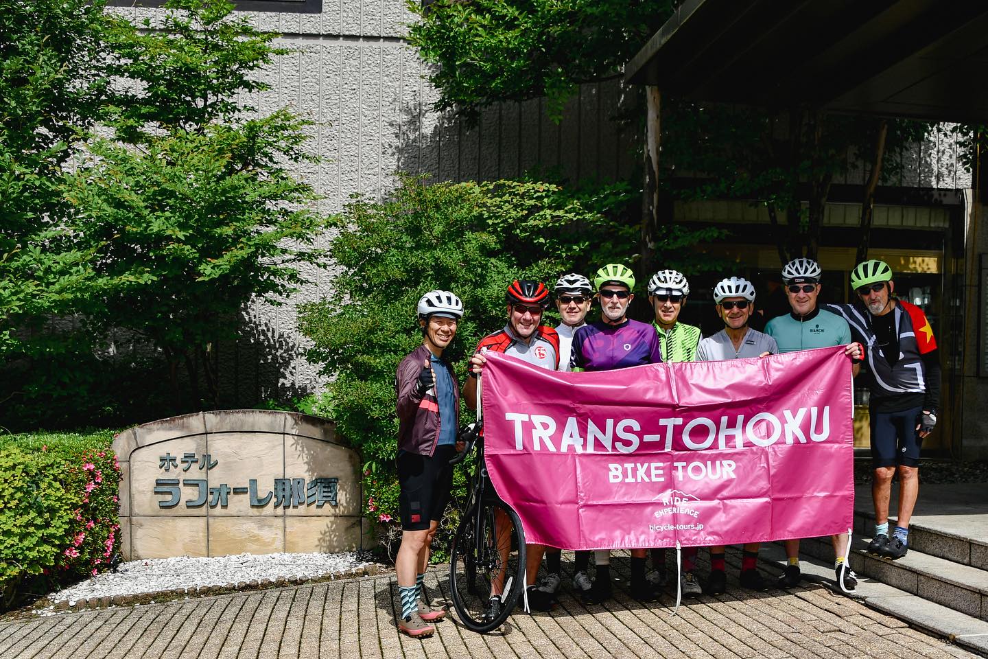 This year’s first TRANS-TOHOKU Bike Tour has started!