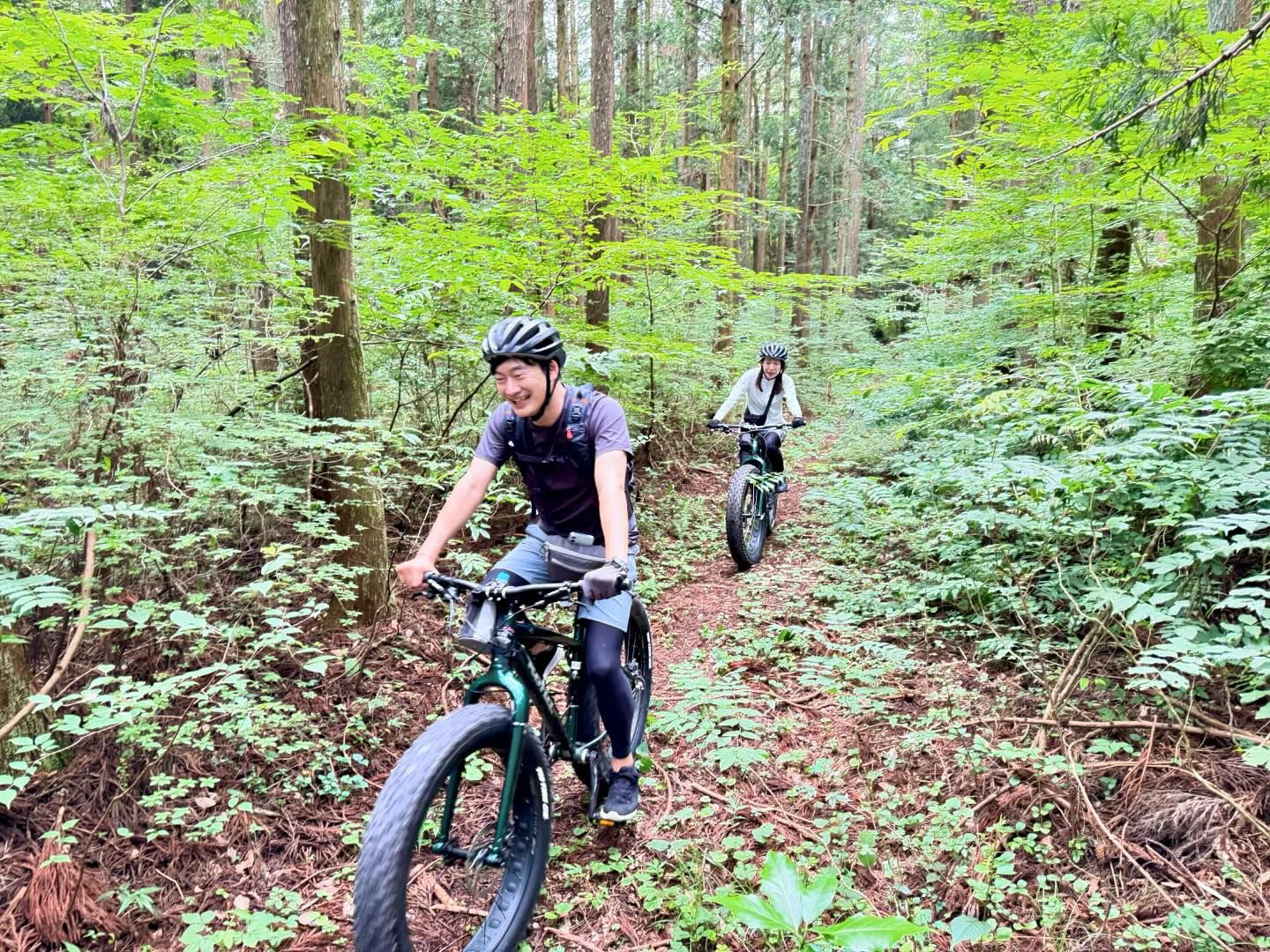 Respite from the summer heat Bicycle Tours Japan