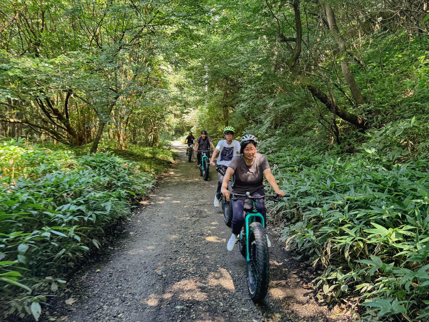 Cooling off with our Forest Gravel Ride